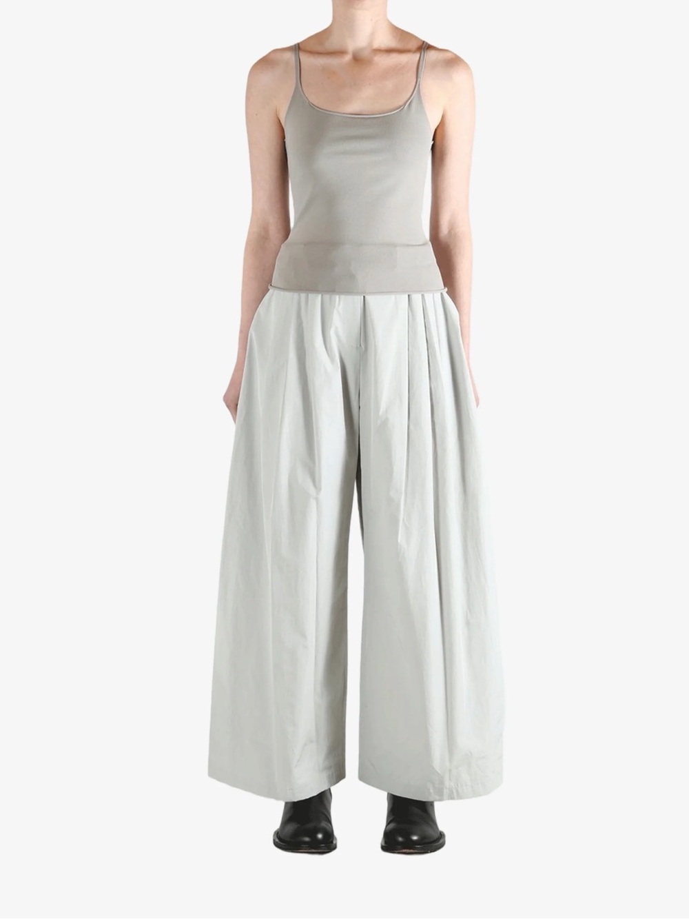 Amomento Three Tuck Banding Pants